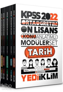2022 KPSS Ortaöğretim Ön Lisans GY-GK Konu Anlatımlı Modüler Set