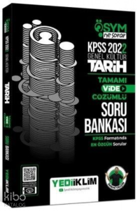 2022 Kpss Tarih Ösym Ne Sorar Vid.Çöz.Soru Bankası