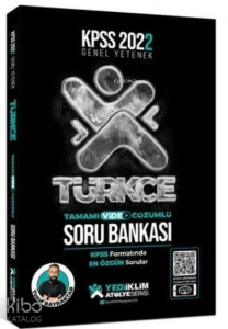 2022 Kpss Türkçe Atölye Vid.Çöz.Soru Bank.