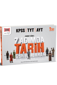 2022 KPSS TYT AYT 7 Adımda Tarih Deneme Tekrar