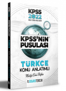 2022 KPSS'NİN Pusulası Türkçe Konu Anlatımı