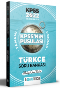 2022 KPSS'NİN Pusulası Türkçe Soru Bankası