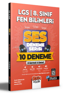 2022 LGS 8.Sınıf Fen Bilimleri SES Deneme Serisi 10 Deneme