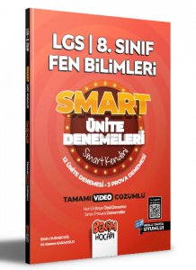 2022 LGS 8. Sınıf Smart Fen Bilimleri Deneme Sınavları