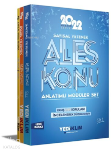 2022 Master Serisi Ales Konu Anlatımlı Modüler Set(3 Cilt)