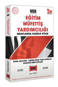 2022 MEB Eğitim Müfettiş Yardımcılığı Sınavlarına Hazırlık Kitabı