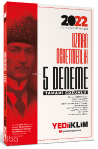 2022 MEB Uzman Öğretmenlik Tamamı Çözümlü 5 Deneme