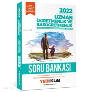 2022 MEB Uzman Öğretmenlik ve Başöğretmenlik Soru Bankası