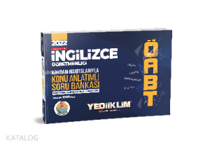2022 ÖABT İngilizce Öğretmenliği Kavram Haritalarıyla Konu Anlatımlı Soru Bankası