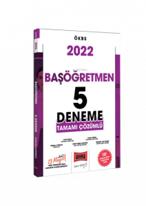 2022 ÖKBS Başöğretmen Tamamı Çözümlü 5 Deneme Sınavı