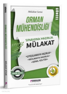2022 Orman Mühendisliği Mülakat Kitabı