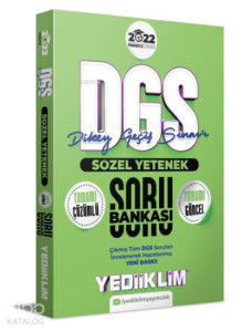 2022 Prestij Serisi Dgs Sözel Yetenek Tamamı Çözümlü Soru Bankası