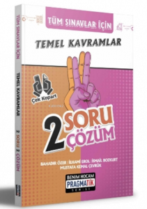 2022 Tüm Sınavlar İçin Temel Kavramlar 2 Soru 2 Çözüm Fasikülü;Pragmatik Serisi