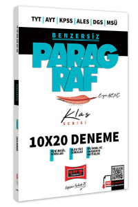 2022 TYT AYT KPSS ALES DGS MSÜ Benzersiz Paragraf Klas Serisi 10x20 Deneme