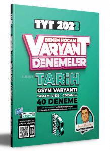 2022 TYT Tarih Tamamı Video Çözümlü 40 Deneme Sınavı