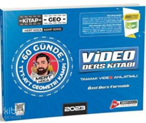 2023 60 Günde Geometri TYT-AYT Geometri Kampı Video Ders Kitabı EKO