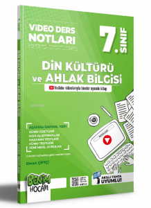 2023 7.sınıf Din Kültürü ve Ahlak Bilgisi Video Ders Notları (Konu Anlatımı)