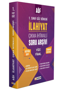 2023 AÖF İlahiyat 1. Sınıf Güz Dönemi Çıkmış Soru Arşivi Tamamı Çözümlü