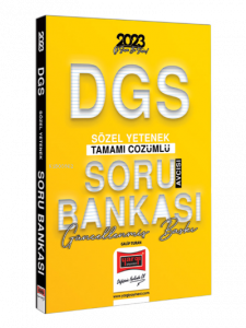 2023 DGS Soru Avcısı Tamamı Çözümlü Sözel Yetenek Soru Bankası