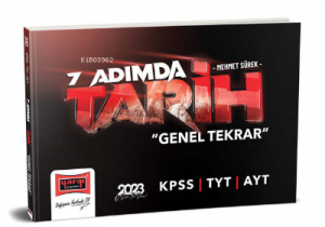 2023 KPSS 7 Adımda Tarih Genel Tekrar
