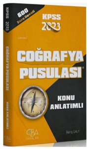 2023 KPSS Coğrafya Pusulası Konu Anlatımlı