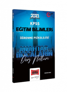 2023 KPSS Eğitim Bilimleri Anahtar Hocaların Öğrenme Psikolojisi Ders Notları