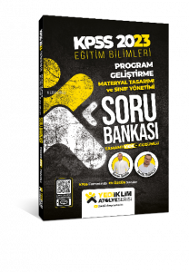 2023 KPSS Eğitim Bilimleri Atölye Serisi Program Geliştirme Materyal Tasarımı;Sınıf Yönetimi Video Çözümlü Soru Bankası