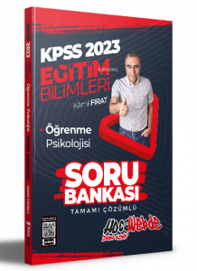 2023 KPSS Eğitim Bilimleri Öğrenme Psikolojisi Tamamı Çözümlü Soru Bankası