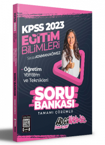 2023 KPSS Eğitim Bilimleri Öğretim Yöntem ve Teknikleri Tamamı Çözümlü Soru
