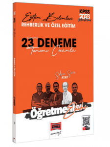 2023 KPSS Eğitim Bilimleri Öğretmenler Ekibi Rehberlik ve Özel Eğitim Tamamı Çözümlü 23 Deneme Sınavı