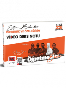 2023 KPSS Eğitim Bilimleri Öğretmenler Ekibi Rehberlik ve Özel Eğitim Video Ders Notları
