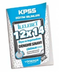 2023 KPSS Eğitim Bilimleri Ölçme ve Değerlendirme 12x14 Deneme Çözümlü