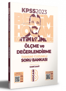2023 KPSS Eğitim Bilimleri Ölçme ve Değerlendirme Tamamı Çözümlü Soru Bankası