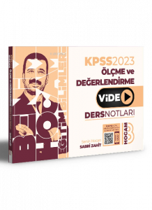 2023 KPSS Eğitim Bilimleri Ölçme ve Değerlendirme Video Ders Notları