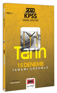 2023 KPSS Genel Kültür Hedef IYI Serisi Tarih Tamamı Çözümlü 15 Deneme