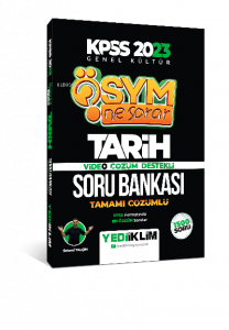 2023 KPSS Genel Kültür Ösym Ne Sorar Tarih Tamamı Çözümlü Soru Bankası