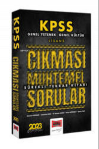 2023 KPSS GK-GY Çıkması Muhtemel Sorular Sürekli Tekrar Kitabı