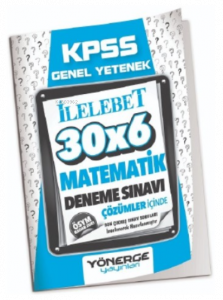 2023 KPSS Matematik İLELEBET 30x6 Deneme Çözümlü