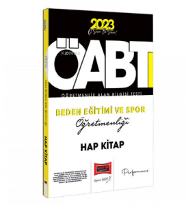 2023 KPSS ÖABT Beden Eğitimi ve Spor Öğretmenliği Hap Kitap