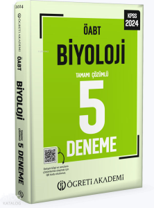 2023 KPSS ÖABT Biyoloji 5 Deneme