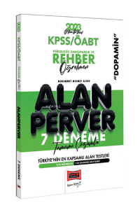 2023 KPSS ÖABT Psikolojik Danışmanlık ve Rehber Öğretmen (PDR) Tamamı Çözümlü 7 Deneme