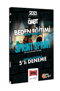 2023 KPSS ÖABT Sprint Beden Eğitimi Öğretmenliği Tamamı Çözümlü 5 Deneme