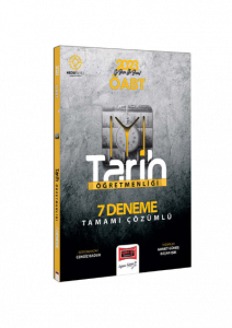 2023 KPSS ÖABT Tarih Öğretmenliği Hedef Serisi IYI Tamamı Çözümlü 7 Deneme Sınavı