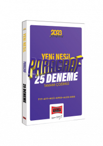 2023 KPSS TYT AYT ALES DGS MSÜ Tamamı Çözümlü Yeni Nesil Paragraf 25 Deneme Sınavı