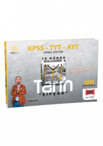 2023 KPSS TYT AYT Hedef Serisi Genel Kültür 10 Günde Şipşak Tarih