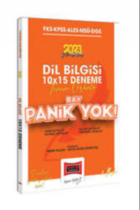 2023 KPSS-YKS-ALES-MSÜ-DGS Panik Yok Tamamı Çözümlü Dil Bilgisi 10x15 Deneme