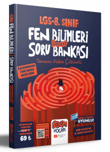2023 LGS 8.Sınıf Fen Bilimleri Smart Tamamı Video Çözümlü Soru Bankası