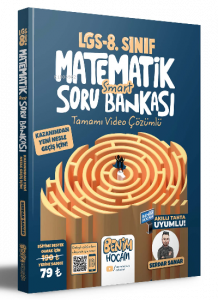 2023 LGS 8.Sınıf Matematik Smart Tamamı Video Çözümlü Soru Bankası