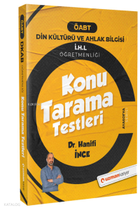 2023 Öabt Din Kültürü & İmam Hatip Konu Tarama Tes
