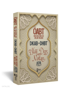 2023 ÖABT Din Kültürü Ve Ahlak Bilgisi Alan Ders Notları